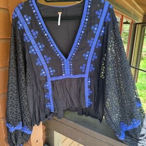 Free People blouse, size Large